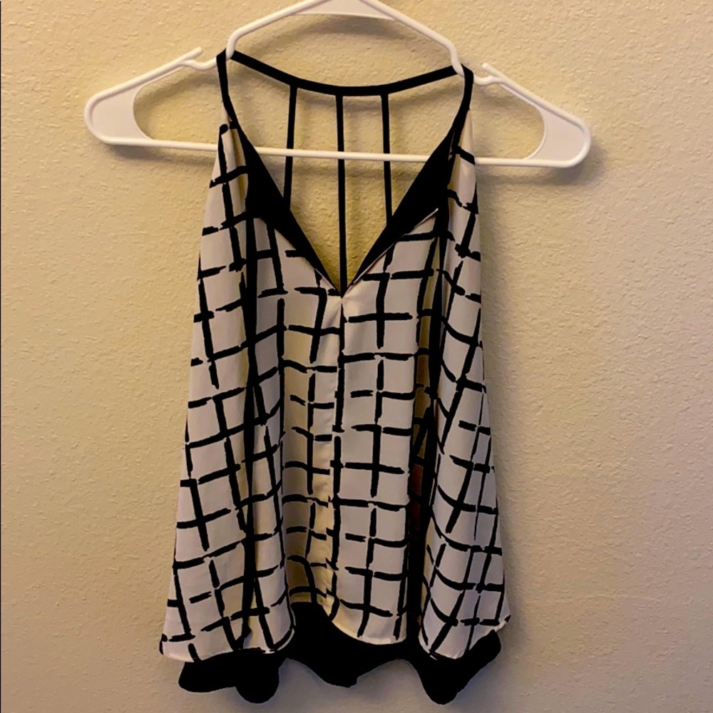 Harlowe & Graham Tie Front Halter